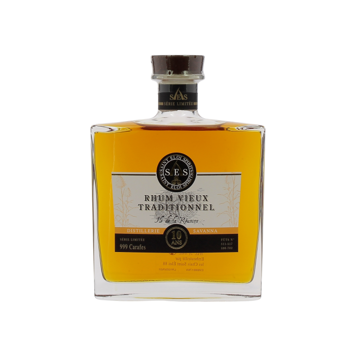 Edition Limitée Rhum vieux traditionnel Savanna 10 ans - Rhum - sommellerie de France