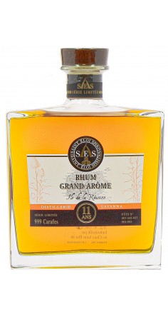 Edition limitée Rhum Vieux Traditionnel Savanna 11 ans Grand Arôme