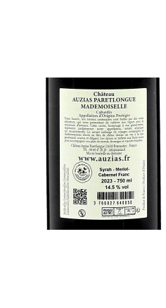 Château Auzias Cuvée Mademoiselle