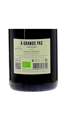 Le Cellier du Pic à Grand Pas Carignan