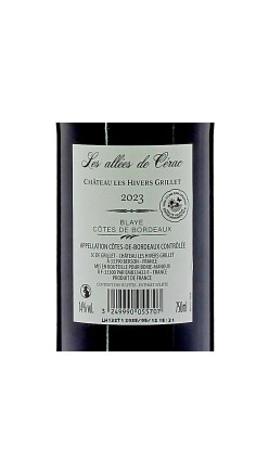 Château Les Hivers Grillets Les Allées de Cérac