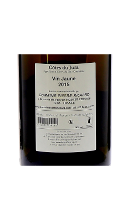 Vin jaune Domaine Pierre Richard