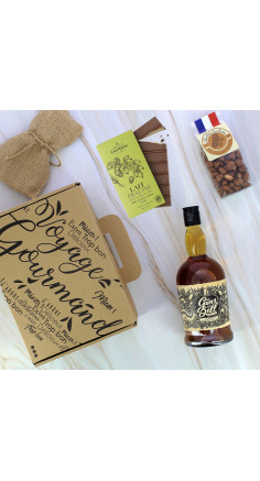 Coffret Rhum Trésor des Caraïbes