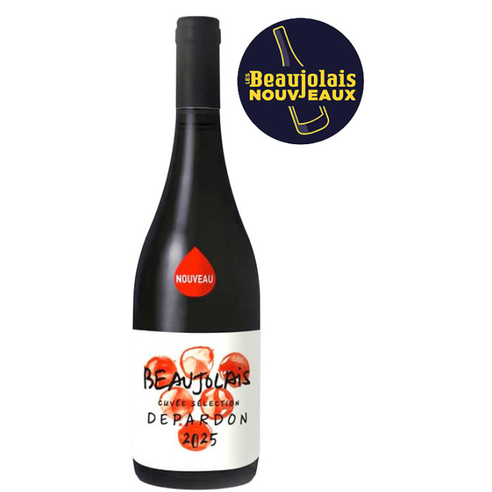 Domaine Olivier Depardon Beaujolais Nouveau - Vins en bouteilles de 75cl - sommellerie de France