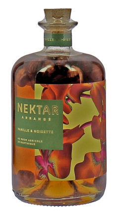 Rhum Nektar vanille & noisette