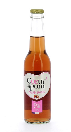 Cœur de pomme fruits rouge