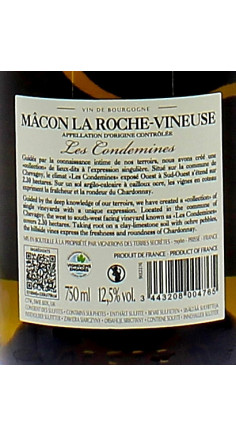 La Roche Vineuse les Condemines Domaine des Terres Secrètes