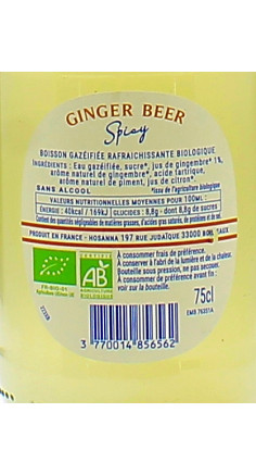 Hysope gingembre épicé