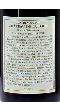 Domaine Labet Château de la Tour Vieilles Vignes