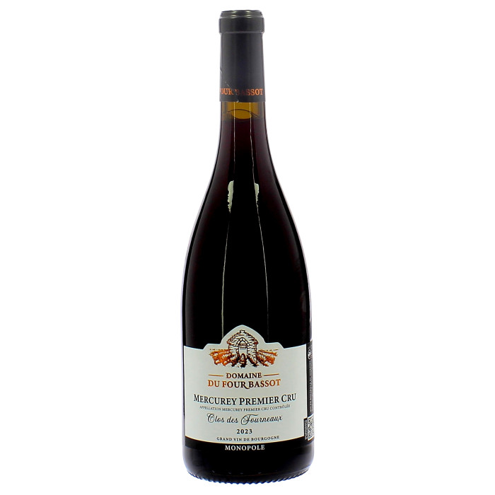 Domaine du Four Bassot Mercurey Premier Cru Clos des Fourneaux - Pinot noir - sommellerie de France