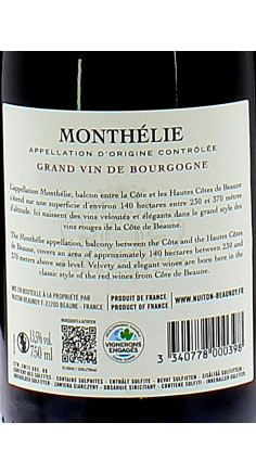 Domaine Nuiton Beaunoy Monthélie