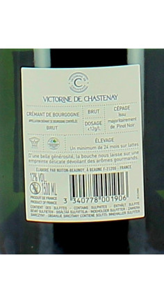 Crémant de Bourgogne Victorine de Chastenay brut