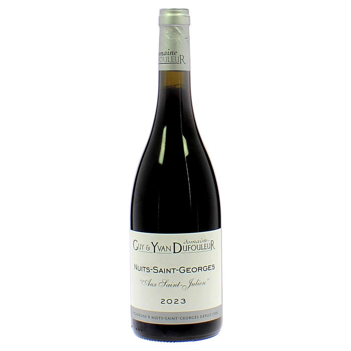 Domaine Guy & Yan Dufouleur Aux Saint-Julien - Vins Rouges - sommellerie de France
