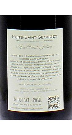 Domaine Guy & Yan Dufouleur Aux Saint-Julien