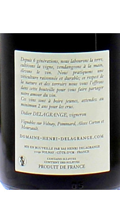 Domaine Henri Delagrange Volnay vieilles vignes