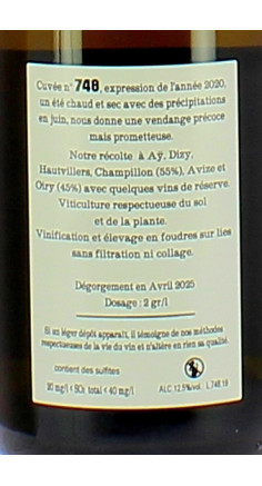 Champane Jacquesson cuvée N°748