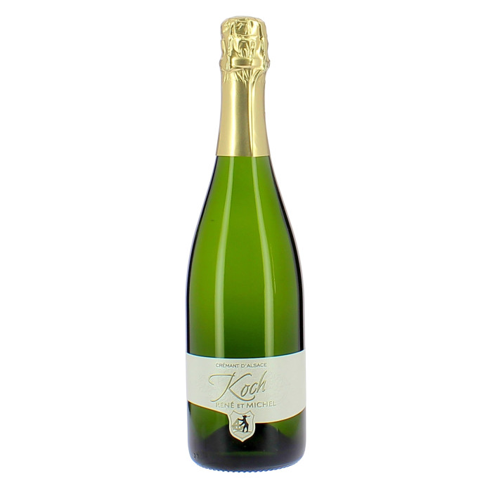 Crémant d'Alsace Koch bio - Vins en bouteilles de 75cl - sommellerie de France