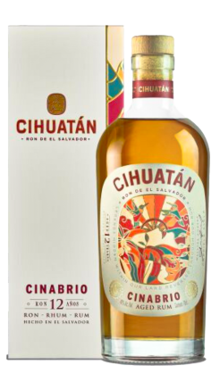 Rhum cihuatan 12 ans Cinabrio
