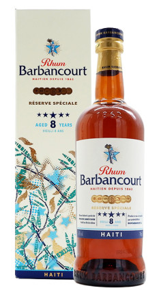 Rhum Barbancourt cinq étoiles 8 ans