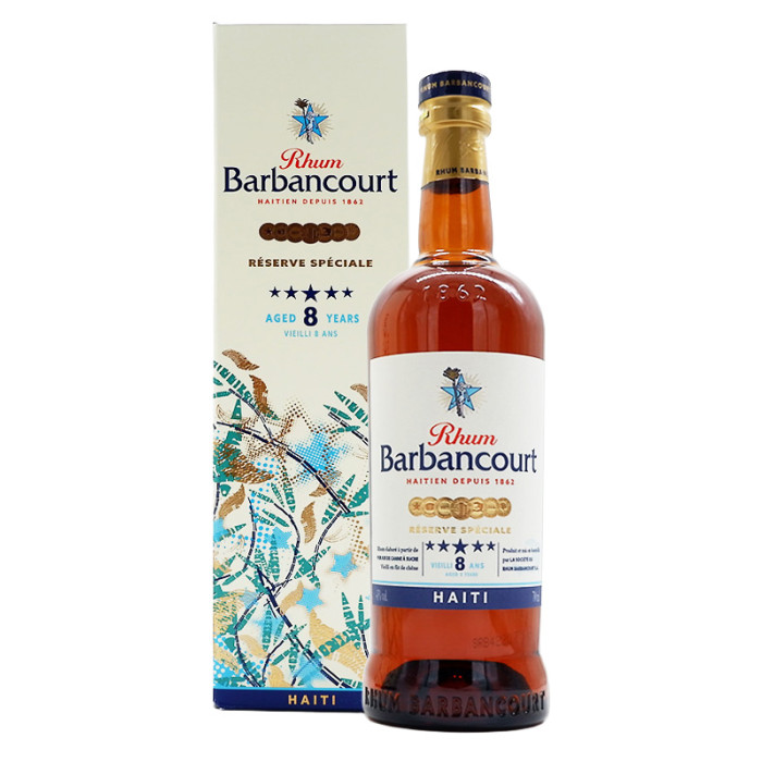 Rhum Barbancourt cinq étoiles 8 ans - Accueil - sommellerie de France
