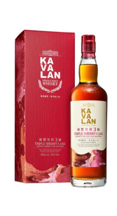 Whisky Kavalan triple cask