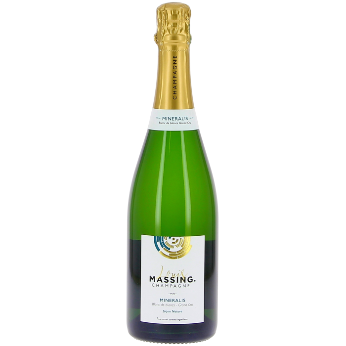 Louis Massing Mineralis blanc de blancs façon nature - Champagne - sommellerie de France