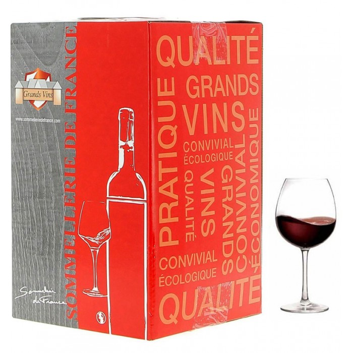 Grains de Prestige Syrah-Grenache 10L - Bag in box - sommellerie de France